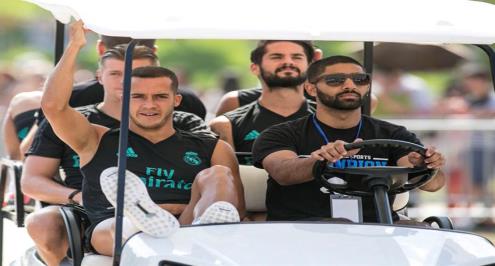 ريال مدريد يواصل تدريباته استعدادا لمواجهة مانشستر يونايتد